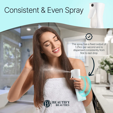 Ultra Fine Continuous Mist Spray Bottle