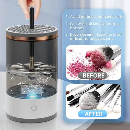 Automatic Makeup Brush cleaner