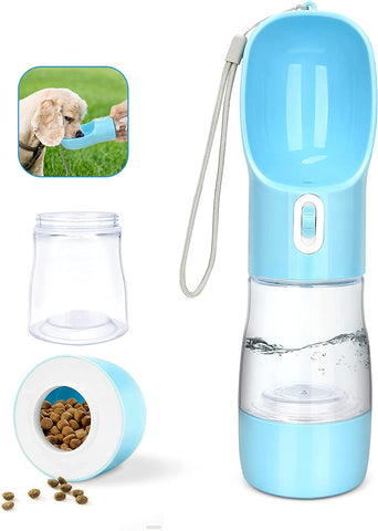 Portable Dog Water and Food Dispenser